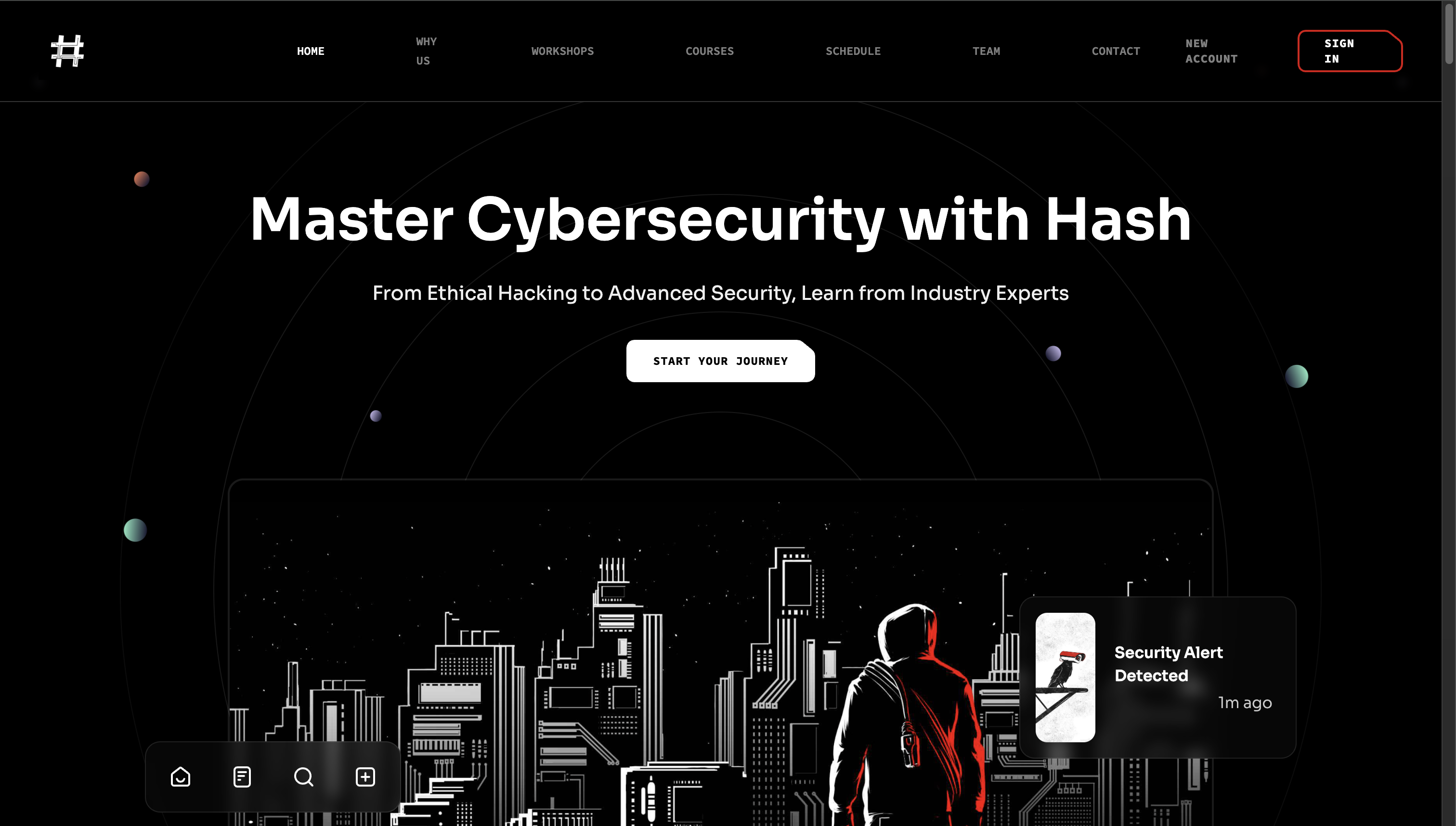 Hash Academy - Master Cybersecurity with Hash